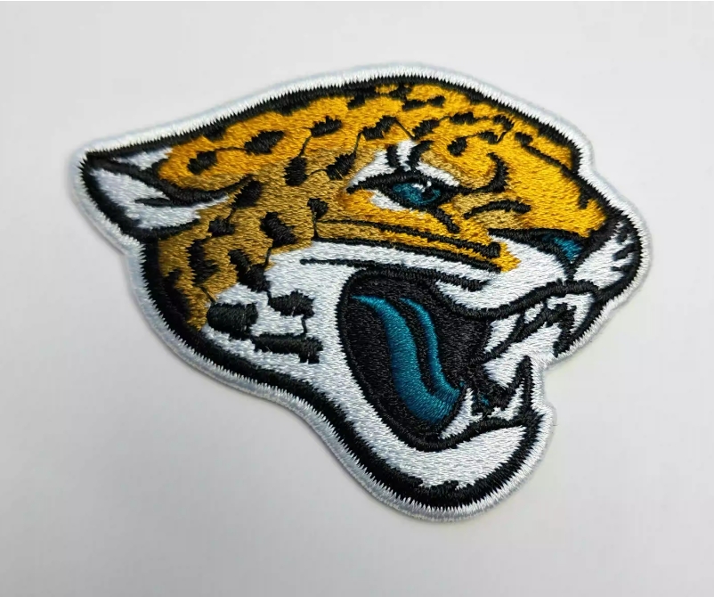 Jacksonville Jaguars Logo Iron-on Patch 6.5cmx7cm